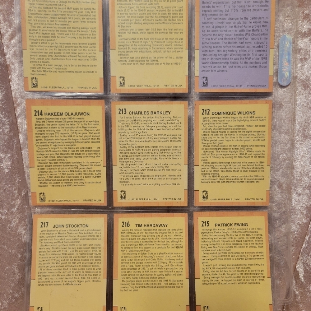 Fleer basketball card collection. Collectors items. - Picture 2 of 6